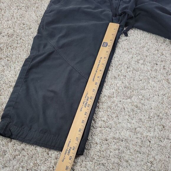 Nike CapriPants Womens Small Black Swoosh Casual Ladies Drawstring FADE - Picture 7 of 8